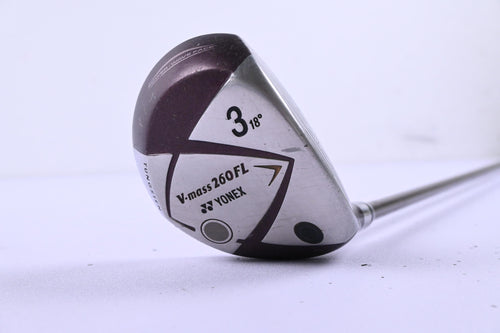 Ladies Yonex V-Mass 260 #3 Wood / 18 Degree / Ladies Flex Yonex Ultimum Ti 5