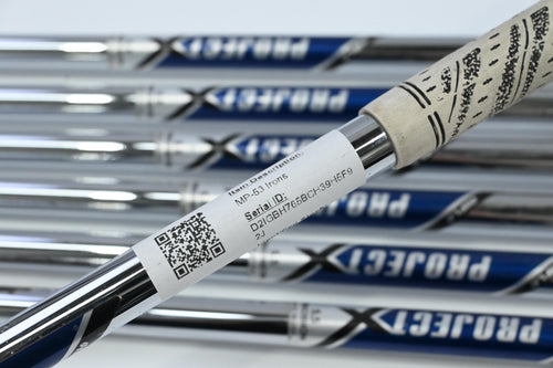 Mizuno MP-53 Irons / 4-PW / Regular Plus Flex Project X Rifle Shafts