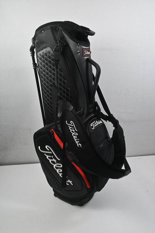 Titleist Stand Bag / 5-Way Divider / Black, Red
