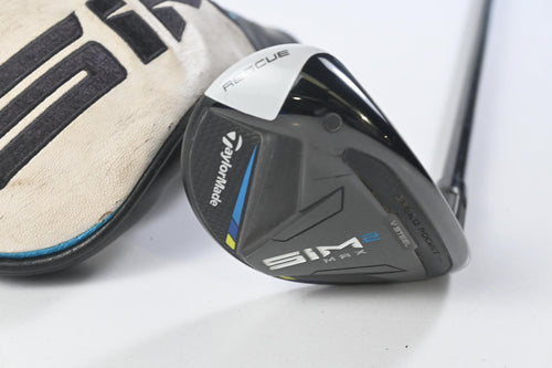 Taylormade SIM2 Max #4 Hybrid / 22 Degree / Regular Flex Tensei AV Raw Blue 70