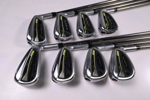 Cobra King Radspeed Irons / 5-PW+GW+SW / Senior Flex UST Recoil ESX 460
