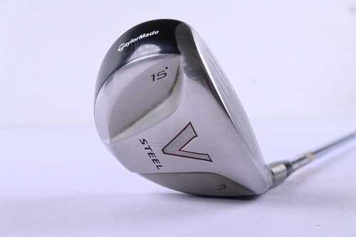 Taylormade V-Steel #3 Wood / 15 Degree / Regular Flex Dynamic Gold R300 Shaft