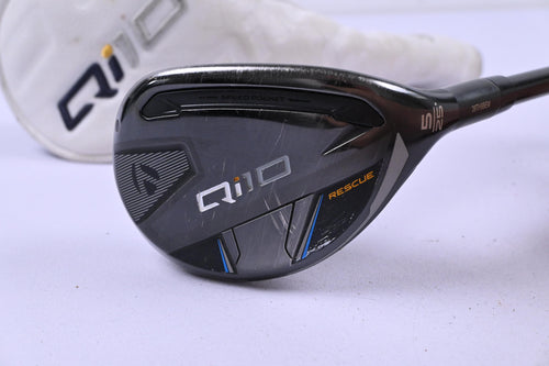 Taylormade Qi10 #5 Hybrid / 25 Degree / Stiff Flex Ventus TR Blue 7 Shaft