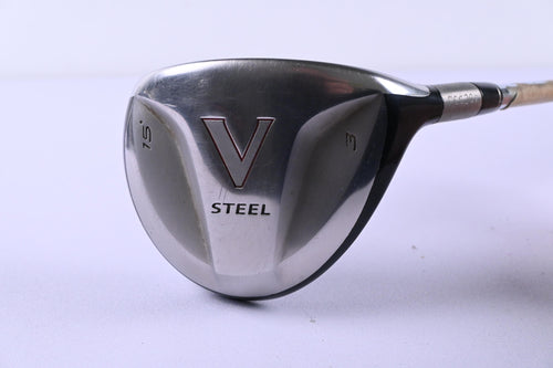 Taylormade V-Steel #3 Wood / 15 Degree / Regular Flex Dynamic Gold R300 Shaft