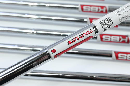 Cleveland Halo XL Full Face Irons / 4-PW / Stiff Flex KBS Tour Lite Shafts