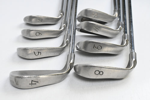 Ping i3+ Irons / 4-PW+SW / White Dot / Stiff Flex Steel Shafts