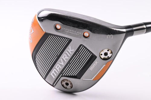 Callaway Mavrik Max #3 Wood / 15 Degree / Senior Flex Evenflow Riptide 60 Shaft