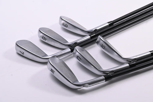Ping G440 Irons / 7-PW+UW+52° / Green Dot / Senior Flex Ping ALTA CB Blue AWT