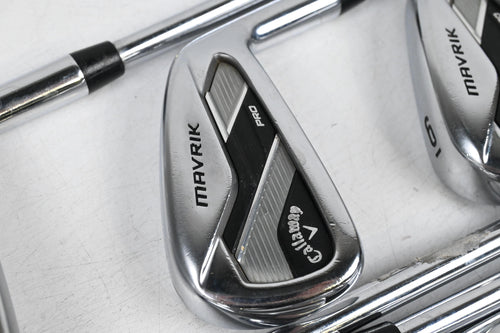 Callaway Mavrik Pro Irons / 4-PW / X Flex Dynamic Gold X100 Shafts