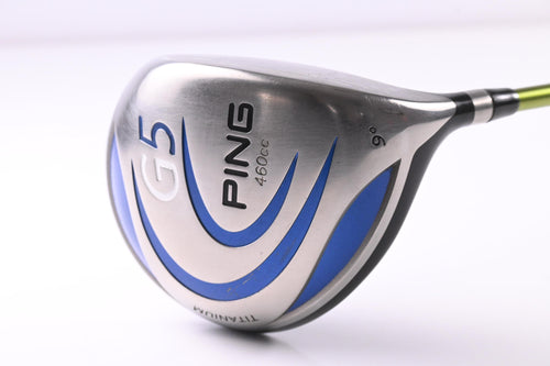 Ping G5 Driver / 9 Degree / Stiff Flex Aldila NV Green 65 Shaft