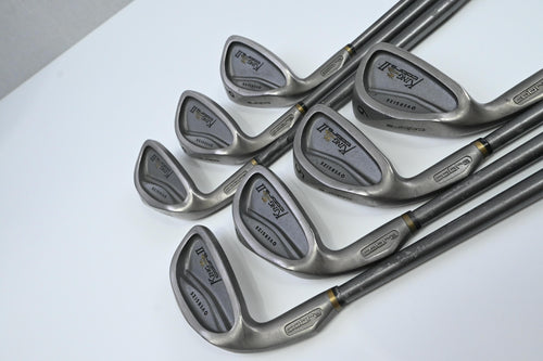 Left Hand King Cobra Oversize II Irons / 3-9 / Stiff Flex IQ System Shafts