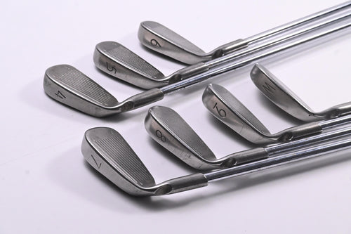 Ping i3 O-Size Irons / 4-PW / Green Dot / Regular Flex Ping Cushin JZ Steel Shafts