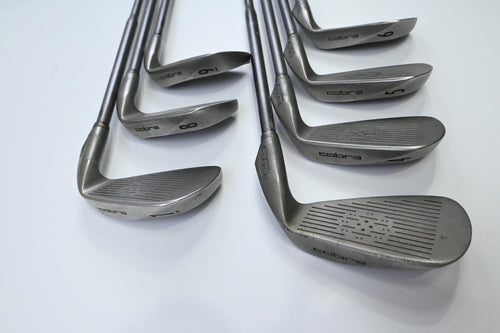 Left Hand King Cobra Oversize II Irons / 3-9 / Stiff Flex IQ System Shafts