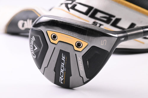 Callaway Rogue ST Max #5 Wood / 18 Degree / Stiff Flex Tensei AV Blue 65 Shaft