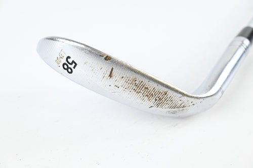 Taylormade Milled Grind 2 Chrome Lob Wedge / 58 Degree / Stiff Flex Dynamic Gold
