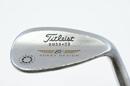 Titleist Vokey Spin Milled 2007 Lob Wedge / 58 Degree / Wedge Flex Steel Shaft
