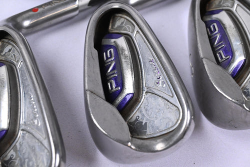 Ladies Ping Serene Combo Irons / 7-PW+SW / Red Dot / Ladies Flex Ping ULT 210