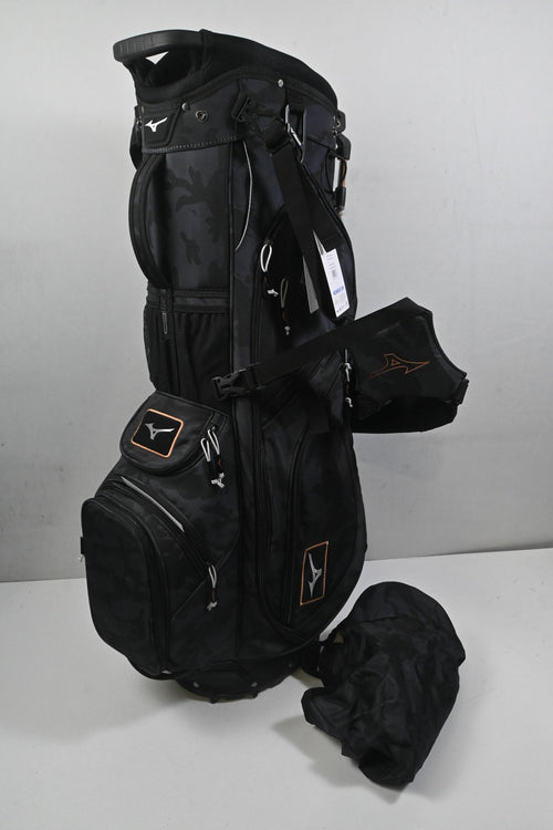 Mizuno BRD-X Stand Bag / 14-Way Divider / Black, Camo