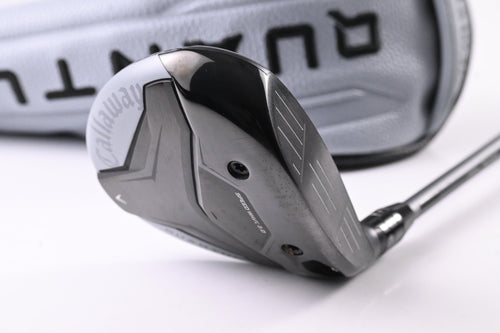 Callaway Quantum Max #3 Wood / 15 Degree / Stiff Flex Denali Frost Silver 60