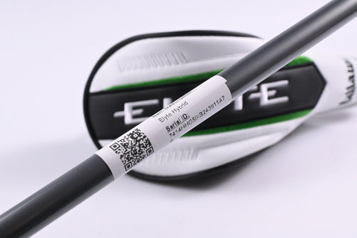 Callaway Elyte #4 Hybrid / 22 Degree / Regular Flex Project X Denali Charcoal 60