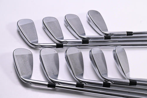 Ping G440 Irons / 5-PW+UW+52°+56° / Red Dot / Stiff Flex KBS Tour 120 Shafts