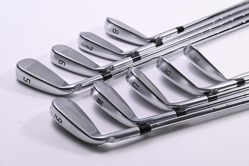 Ping G440 Irons / 5-PW+UW+52°+56° / Red Dot / Stiff Flex KBS Tour 120 Shafts