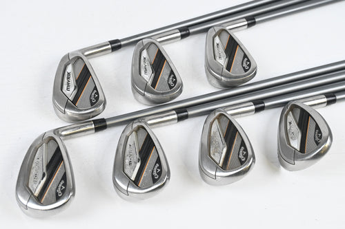 Callaway Mavrik Irons / 5-PW+SW / Regular Flex Catalyst 65 Shafts