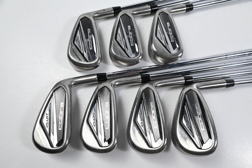Cobra DS-Adapt Irons / 5-PW+GW / Stiff Flex KBS MAX 85 Shafts