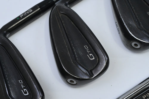 Ping G710 Irons / 6-PW+SW / Green Dot / Stiff Flex Dynamic Gold 120 S300 Shafts