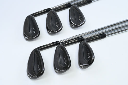 Ping G710 Irons / 6-PW+SW / Green Dot / Stiff Flex Dynamic Gold 120 S300 Shafts