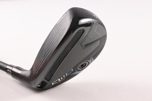 Left Hand Taylormade Qi10 Tour #4 Hybrid / 22 Degree / Regular Flex Tensei AV