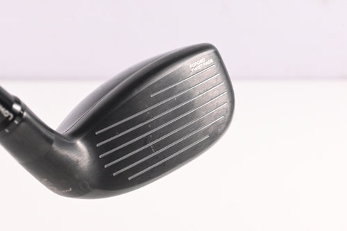 Left Hand Taylormade Qi10 Tour #4 Hybrid / 22 Degree / Regular Flex Tensei AV