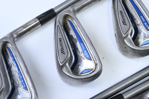 Mizuno MX-100 Irons / 5-PW+SW / Regular Flex Mizuno Exsar IS4 65 Shafts