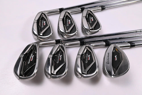 Taylormade M4 Irons / 5-PW+SW / Regular Flex KBS MAX 85 Shafts
