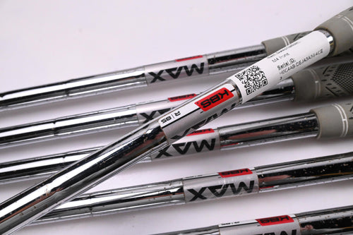 Taylormade M4 Irons / 5-PW+SW / Regular Flex KBS MAX 85 Shafts