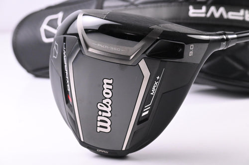 Wilson DYNAPWR Max+ Driver / 9 Degree / Stiff Flex HZRDUS Smoke RDX Red 60 Shaft
