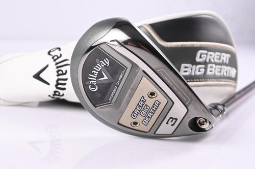 Callaway Great Big Bertha 2023 #3 Hybrid / 18 Degree / Regular Flex UST Helium