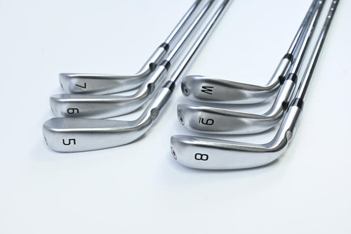 Ping i530 Irons / 5-PW / Blue Dot / Regular Flex Ping AWT 2.0 Shafts