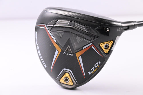Cobra LTDx Max Driver / 10.5 Degree / Stiff Flex Fujikura Pro Black 60 Shaft