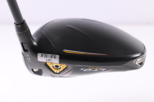 Cobra LTDx Max Driver / 10.5 Degree / Stiff Flex Fujikura Pro Black 60 Shaft