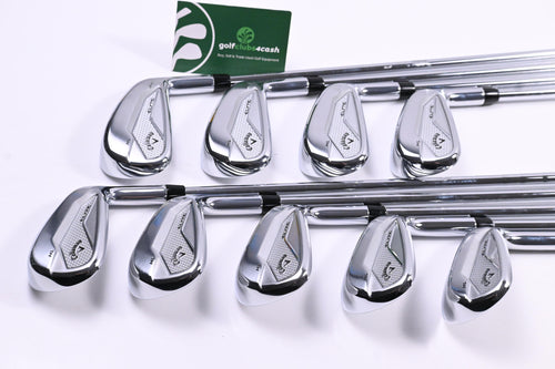 Callaway Elyte HL Irons / 4-PW+AW+SW / Regular Flex KBS MAX 80 Shafts