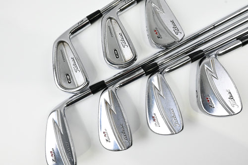 Titleist ZM Forged / CB Forged Combo Irons / 4-PW / Regular Flex Steel Shaft