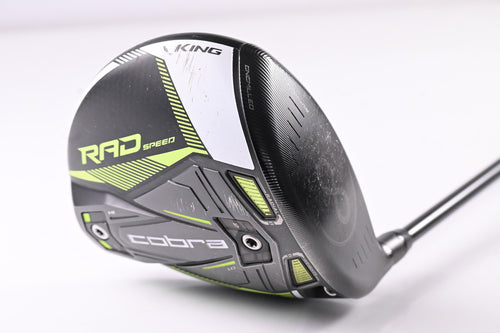Cobra King Radspeed Driver / 9 Degree / Stiff Flex Fujikura Motore X F3 6 Shaft