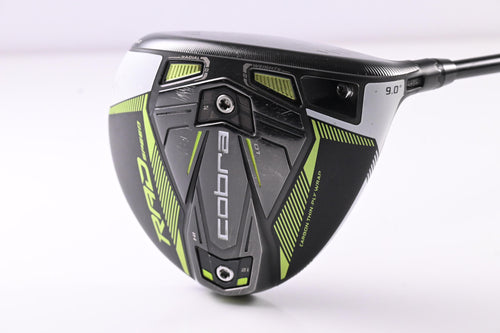 Cobra King Radspeed Driver / 9 Degree / Stiff Flex Fujikura Motore X F3 6 Shaft