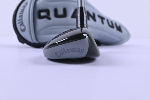 Callaway Quantum Max #5 Hybrid / 24 Degree / Regular Flex Denali Frost Silver 60