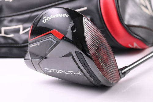 Taylormade Stealth Driver / 10.5 Degree / Stiff Flex HZRDUS Smoke Green 70 Shaft