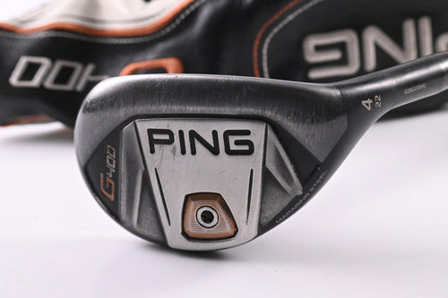 Ping G400 #4 Hybrid / 22 Degree / Regular Flex Ping Alta CB 70 Shaft