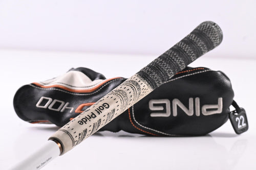 Ping G400 #4 Hybrid / 22 Degree / Regular Flex Ping Alta CB 70 Shaft