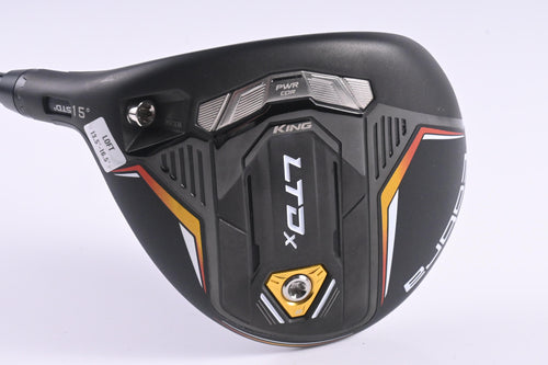 Left Hand Cobra LTDx #3 Wood / 15 Degree / Stiff Flex Tensei AV Raw White 75