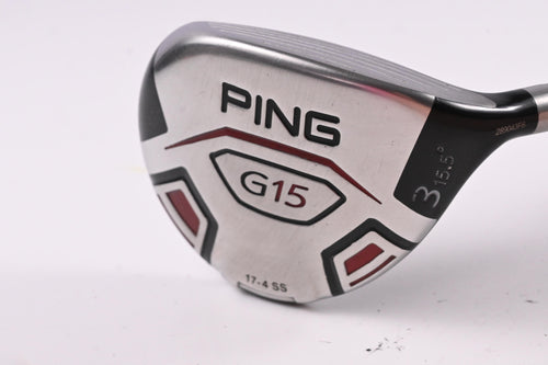 Ping G15 #3 Wood / 15.5 Degree / Stiff Flex Ping TFC 149 Shaft